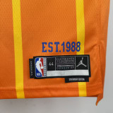 25-26 Hornets KNUEPPEL #7 Orange City Edition Top Quality Hot Pressing NBA Jersey(V领)