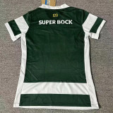 26-27 Sporting Lisbon Home Women Soccer Jersey (女)