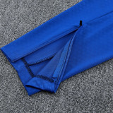 26-27 Man Utd Fancy blue Half Pull Tracksuit (半拉链)