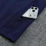 26-27 England Royal blue Windbreaker Suit (Hoodie)(风衣套装)