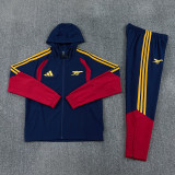 26-27 ARS Royal blue Windbreaker Suit (Hoodie)(风衣套装)