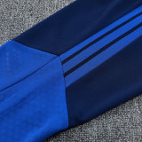 26-27 Man Utd Fancy blue Half Pull Tracksuit (半拉链)