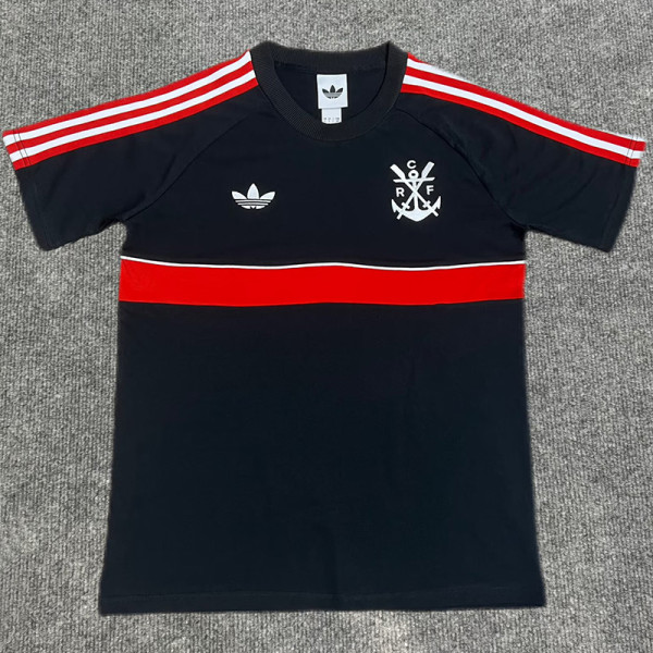 26-27 Flamengo Black Casual Edition Training shirts