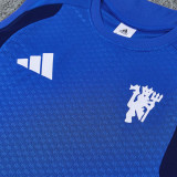26-27 Man Utd Fancy blue Tank top and shorts suit