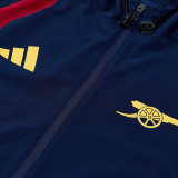 26-27 ARS Royal blue Windbreaker Suit (Hoodie)(风衣套装)
