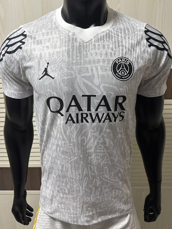 26-27 PSG JD White Special Edition Player Version Soccer Jersey