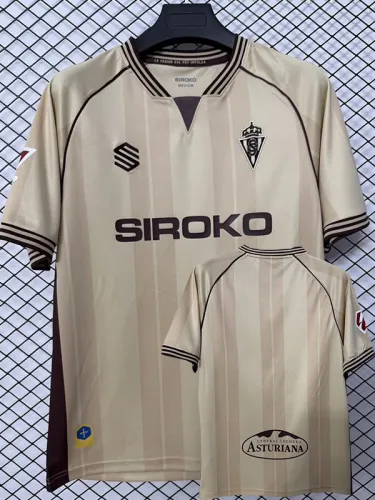 26-27 Gijon Third Fans Soccer Jersey