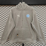 26-27 Man City Grey Hoody 灰色(加绒)蓝标