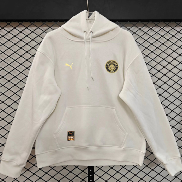 26-27 Man City White Hoody 白色(加绒)