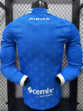 26-27 Cruz Azul Home Long Sleeve Player Version Soccer Jersey (长袖球员)