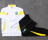 26-27 Brazil White Jacket Tracksuit #A26085