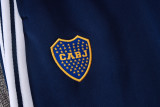 26-27 Boca Juniors White Jacket Tracksuit #A26098