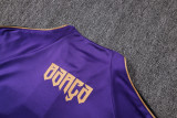 26-27 BAR Purple Half Pull Tracksuit #B26098(半拉链)