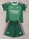 26-27 ARS Green Goalkeeper Kids Soccer Jersey