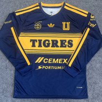 26-27 Tigres UANL Away Long Sleeve Soccer Jersey (长袖)
