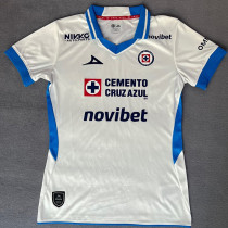 26-27 Cruz Azul Away Women Soccer Jersey (女)