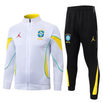 26-27 Brazil White Jacket Tracksuit #A26085