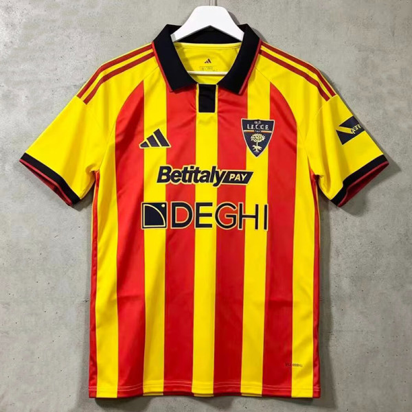 26-27 Lecce Home Fans Soccer Jersey