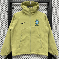 26-27 Brazil Yellow Green Outdoor Jackets #K8807冲锋衣