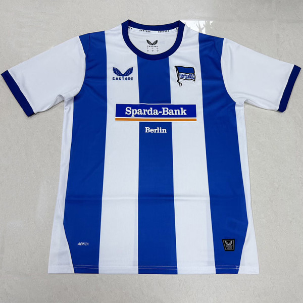 26-27 Hertha BSC Home Fans Soccer Jersey