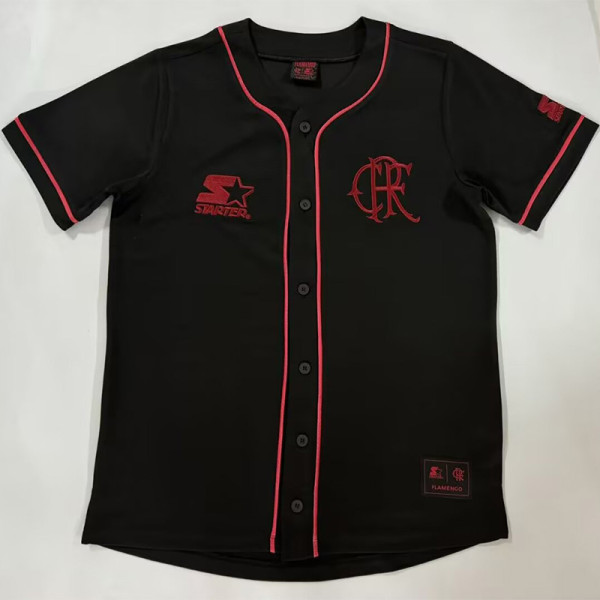 26-27 Flamengo Black Casual Edition Baseball Jersey