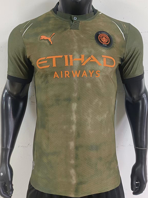 26-27 Man City Fourth Player Version Soccer Jersey