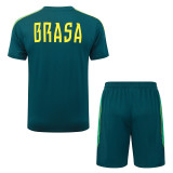 26-27 Brazil Dark green Training Short Suit #J26082