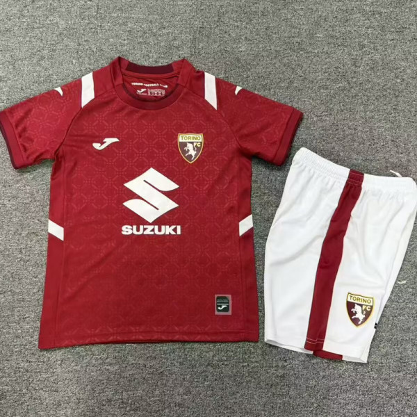 26-27 Torino Home Kids Soccer Jersey