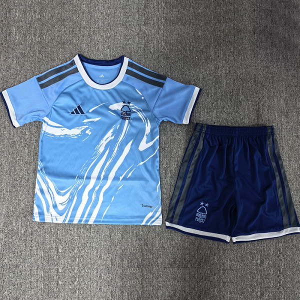 26-27 Nottingham Forest Third Kids Soccer Jersey