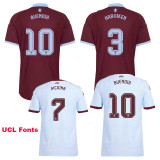 26-27 Aston Villa Away Kids Soccer Jersey
