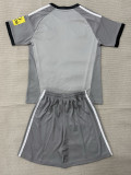 26-27 Newcastle Grey Goalkeeper Kids Soccer Jersey
