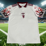 26-27 Man Utd White Casual Polo Short Sleeve