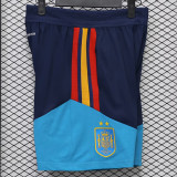 26-27 Spain Royal blue Player Version Training Shorts Pants (球员短裤)