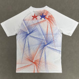 26-27 PSG White Blue Red Training shirts