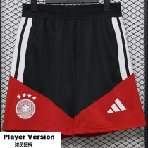 26-27 Germany Black Red Player Version Training Shorts Pants (球员短裤)