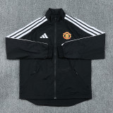 26-27 Man Utd Black Windbreaker