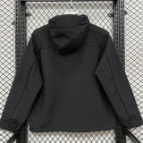 26-27 France Black Outdoor Jackets #K8809冲锋衣