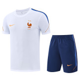 26-27 France White Training Short Suit