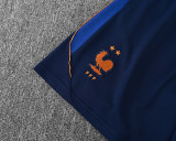 26-27 France Royal blue Training Short Suit