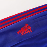26-27 Man Utd Fancy blue Hoodie Tracksuit (卫衣套装)