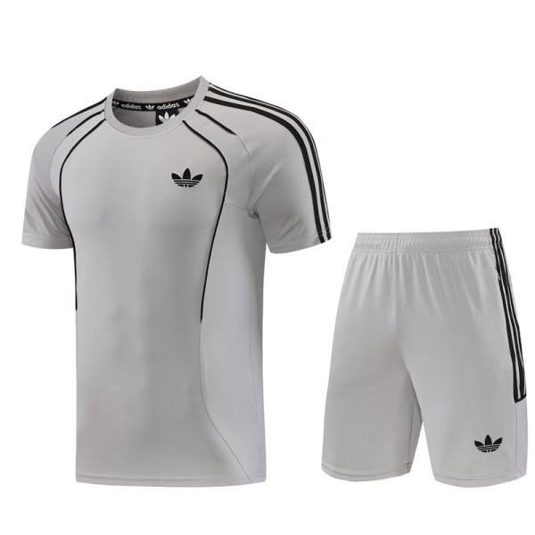 2026 AD18 Light gray Training Short Suit