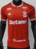 26-27 Flamengo Third (Print Sponsors) Player Version Soccer Jersey (全广告)