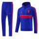 26-27 Man Utd Fancy blue Hoodie Tracksuit (卫衣套装)