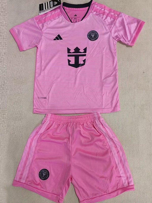 26-27 Inter Miami Home Kids Soccer Jersey