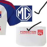 26-27 Lyon Home Fans Soccer Jersey