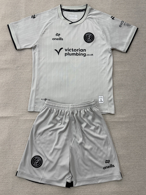 26-27 Bristol City Away Kids Soccer Jersey