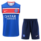 26-27 PSG  Blue Tank top and shorts suit