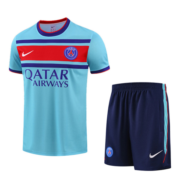 26-27 PSG Lake blue Training Short Suit