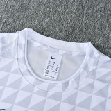 26-27 INT White Training Short Suit