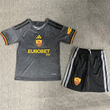 26-27 Roma Third Kids Soccer Jersey